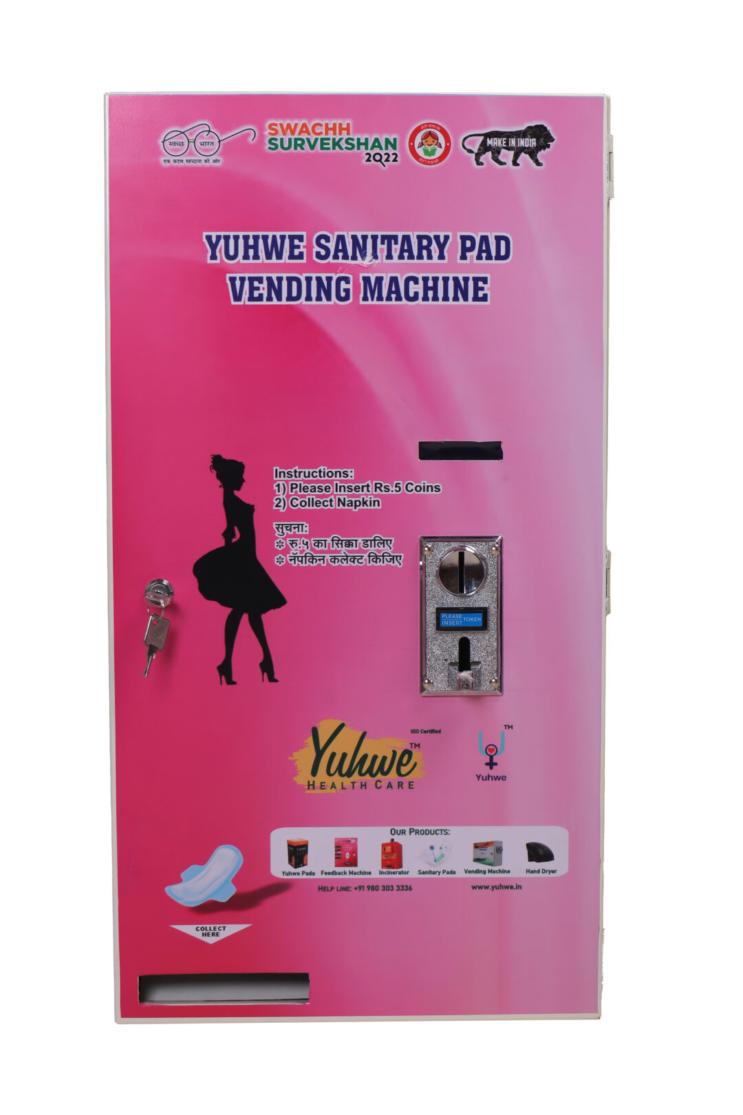 Yuhwe Sanitary Pad Vending Machine - Image 2