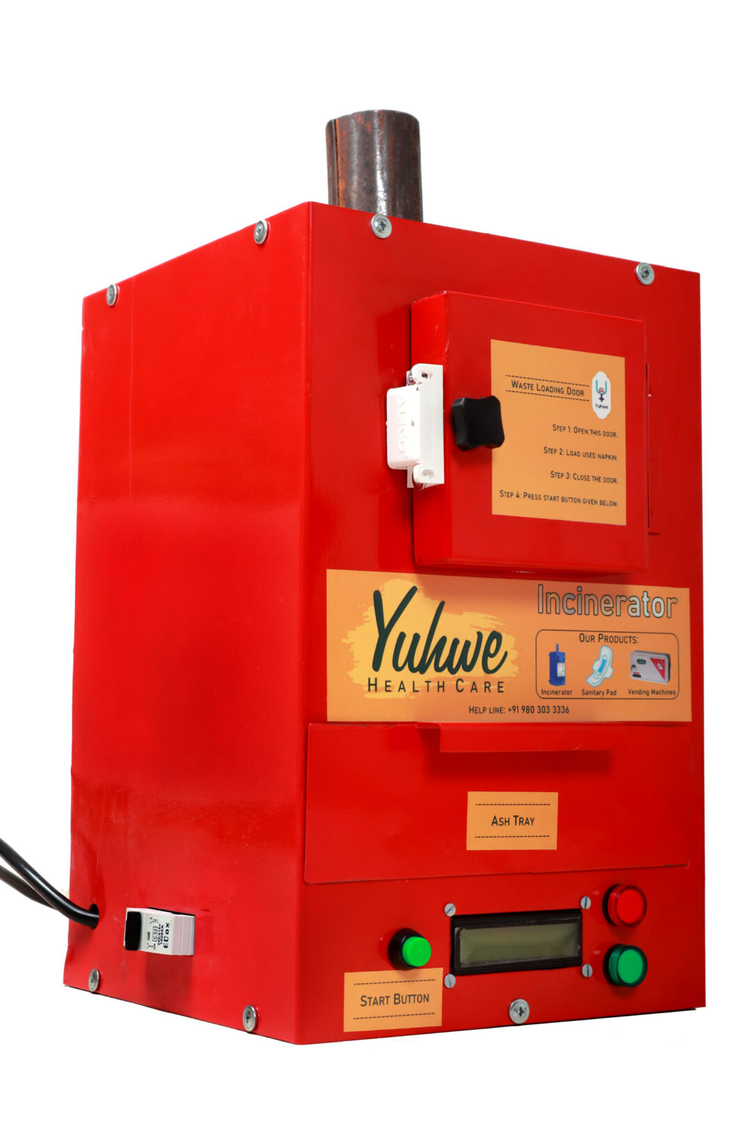 Yuhwe Incinerator (Automatic Sanitary Pad Disposal Machine) - Image 4